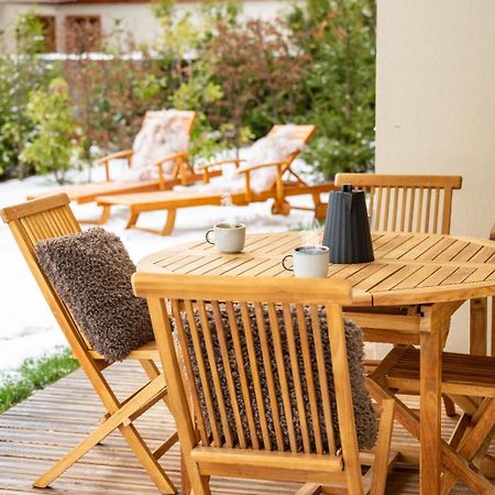 4-Room Apartment With Garden, Gym And Shared Spa Межев Екстер'єр фото