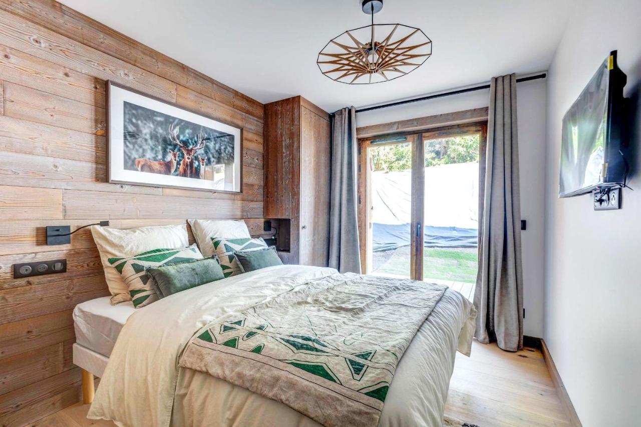 4-Room Apartment With Garden, Gym And Shared Spa Межев Екстер'єр фото