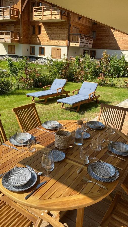4-Room Apartment With Garden, Gym And Shared Spa Межев Екстер'єр фото